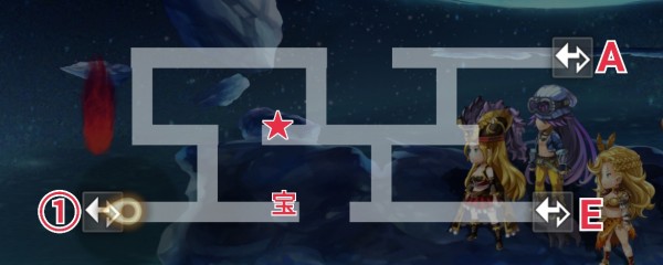 アナザーエデン 第23章 次元の渦 攻略 全フロアmap付き