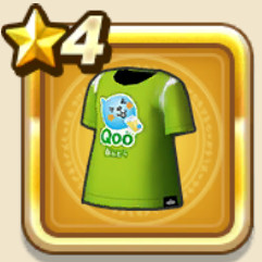 Qoo白ぶどうTシャツ