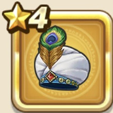 アラビアンターバン・青