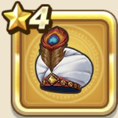 アラビアンターバン・赤