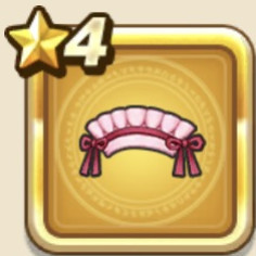 カントリーな髪飾り・桃