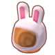 うさぎのかぶりもの