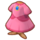 ピーチのドレス