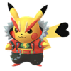 Pikachu Rock Star