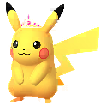 ピカチュウ(ローズ冠)