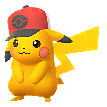 ピカチュウ(トウヤ帽子)(shiny)