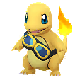 ヒトカゲ (フリードのゴーグル)(shiny)
