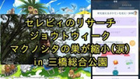 ポケモンgo マクノシタの種族値と覚える技