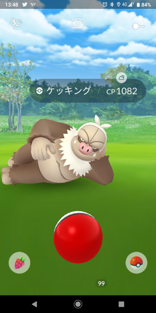 ポケモンgo 初めて見たかも 野生