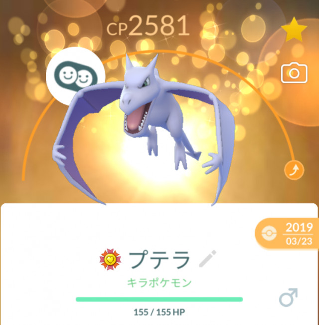 ポケモンgo プテラ好きな人 押して