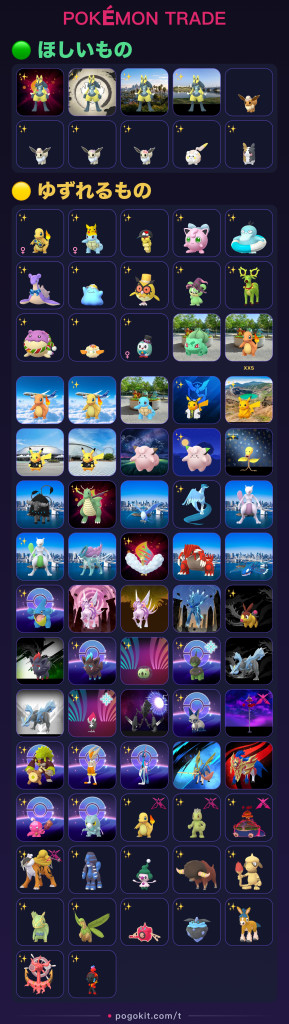 ポケモンGO】ポケモン交換掲示板(584613コメント)