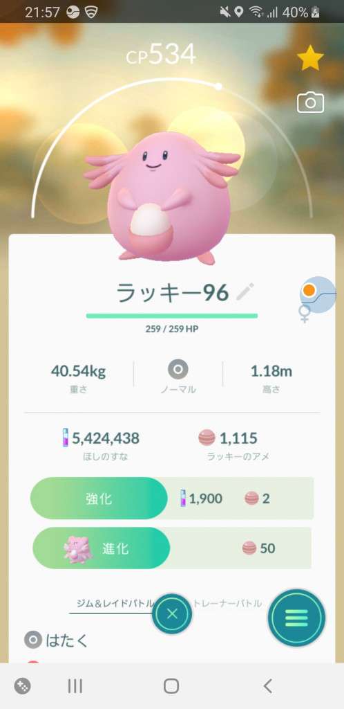 ポケモンgo ラッキーの飴がこんなんになるくらいタスクをやりまくりましたた