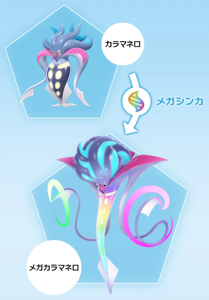 ポケモンGO】Pokémon LEGENDS Z-Aでメガカラマネロが実装決定！